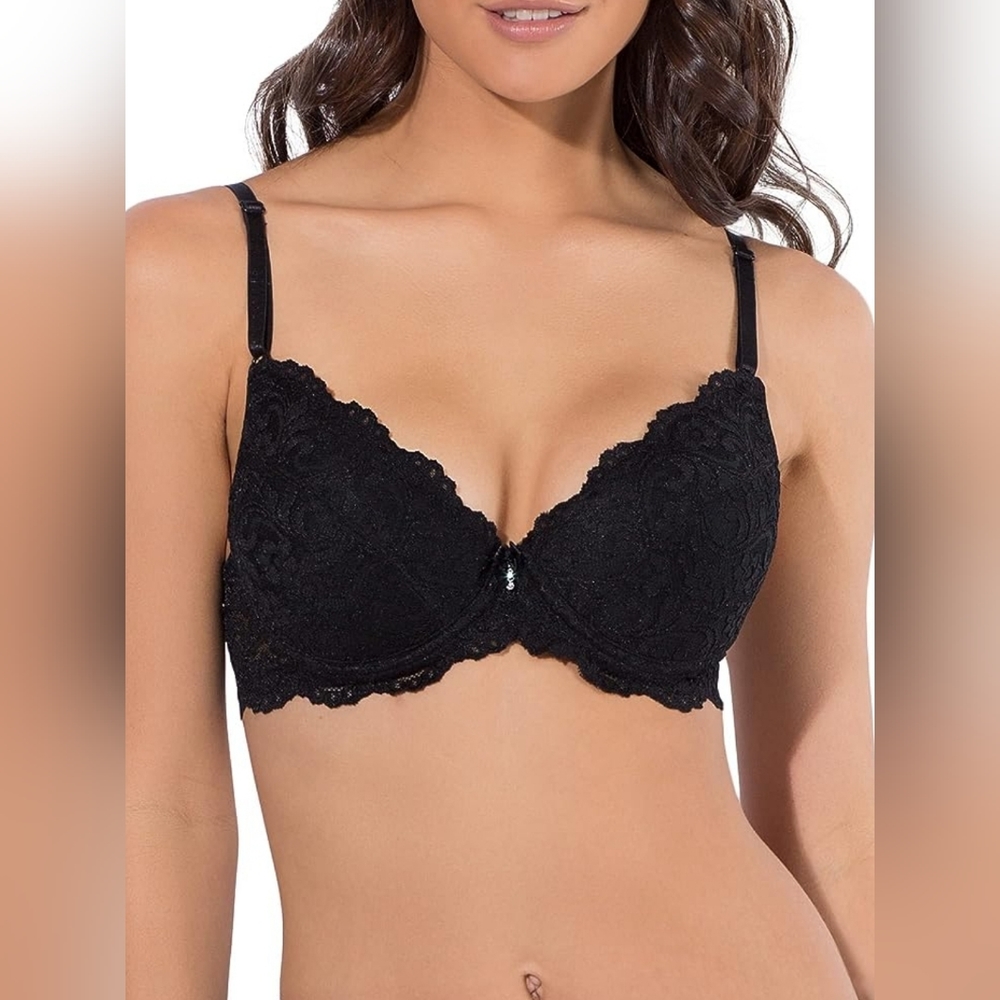 Smart & Sexy womens Signature Lace Push-up Bra 36D